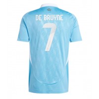 Maglie da calcio Belgio Kevin De Bruyne #7 Seconda Maglia Europei 2024 Manica Corta